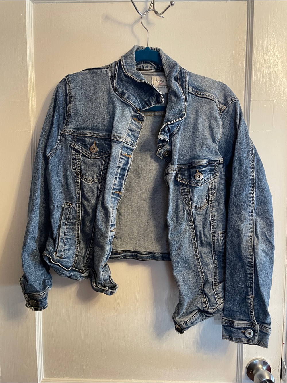 torrid size 2 Light Blue Denim Jean Jacket